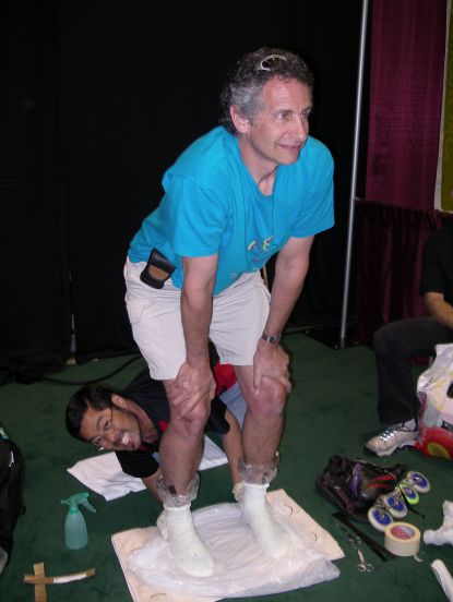 Now Glenn, it can't be that bad back there!!