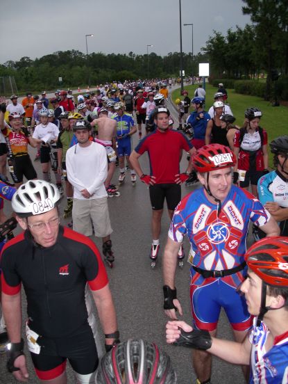 Racers ready to... race, tour, what?