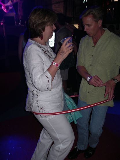 Neither of us is having as much fun as Lois.