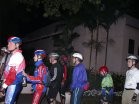 Skaters over dressed for our only cool evening