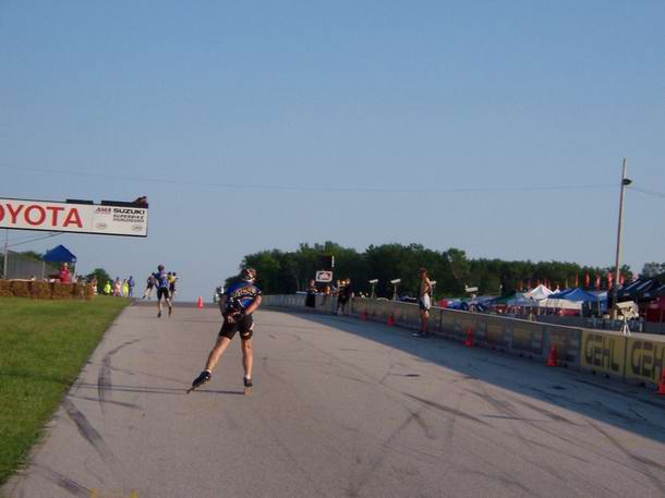 Here we are nearing the finish line, thank god!!! Photo: George 
        Quinn 