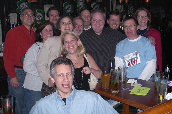 90% of the 2005 Chicago Chapter of National Skate Patrol. Can you read Tom's shirt? It says, 