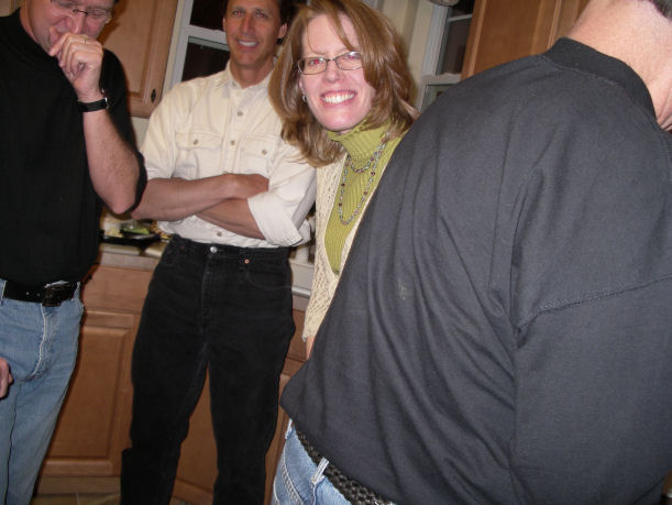 New Chris, not shy of the bobarazzi's camera