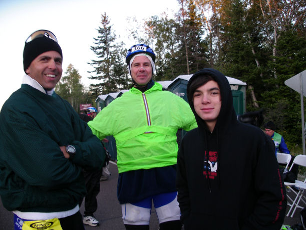 Not quite dressed to race