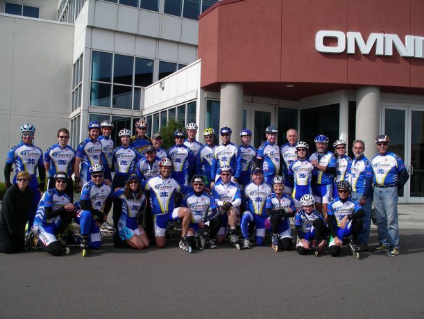 Ladies and gentlemen, Team Rainbo for 2007 (minus of course those missing)
