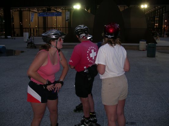 Ladies are always turning their backs on me.