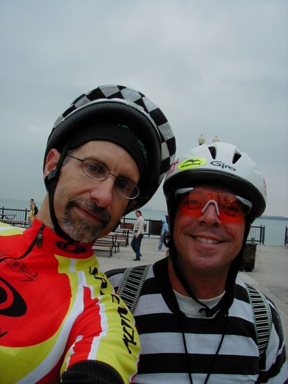 Spookin' the pier.Speed Jester and Jailbird