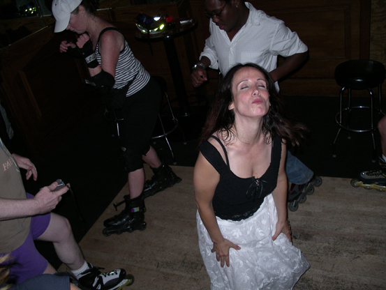 Did she know that Marcel had walked away, or was she dreaming about those old days of us dancing together?