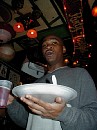 James doing a BIG plate of his Jerk chicken