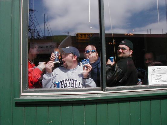 Wild smokers, ecstatic over Endit.