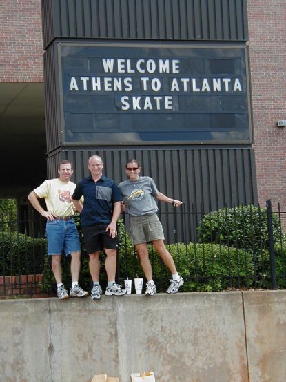 Athens welcomes us back, though knowing us, I don't know why they would.