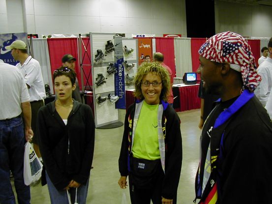 Christy, Judy and Daryl at the Expo