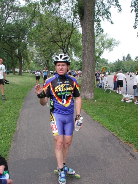 Tom post race.